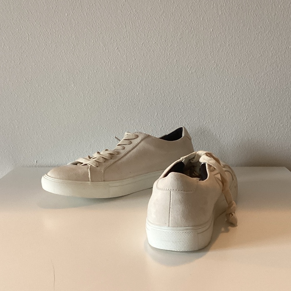 Alfani Minimalist Cream‎ Men’s  Low-Top Sneakers NB Size 10